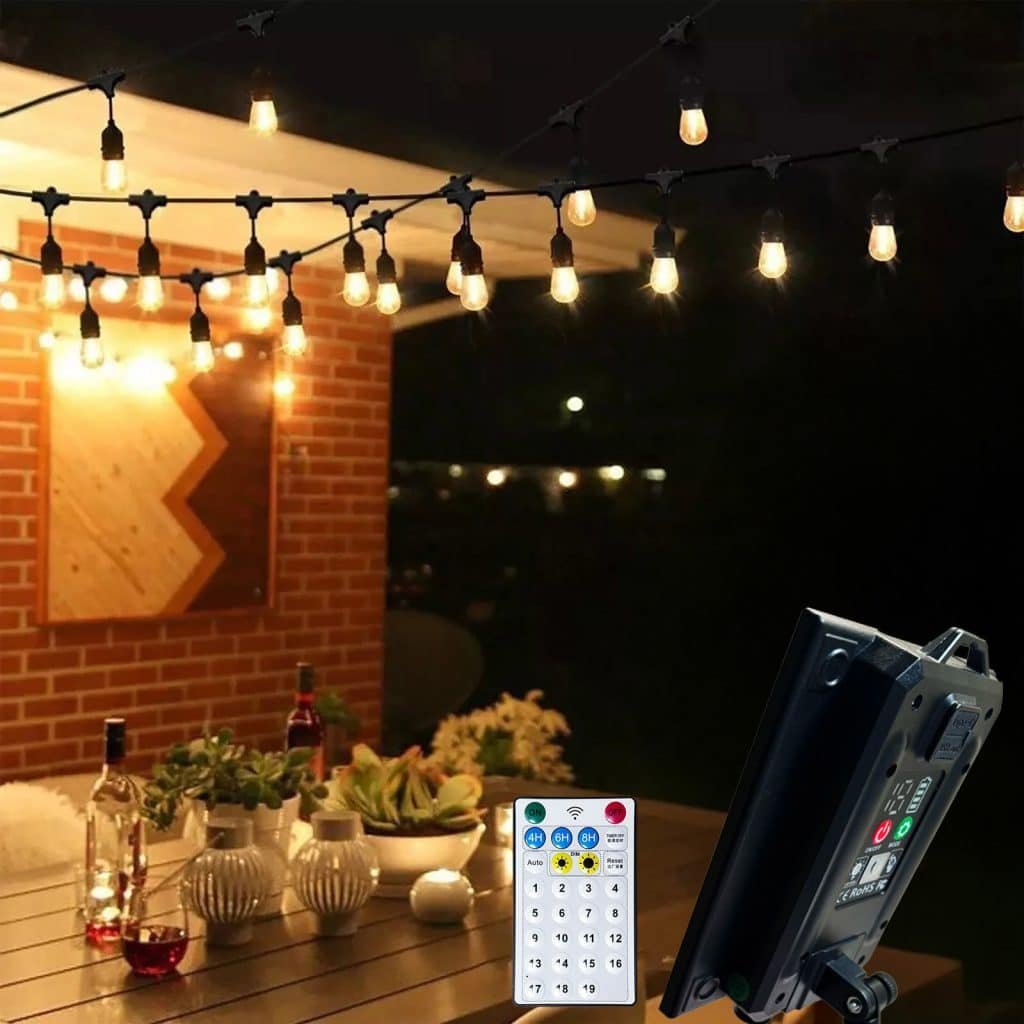 Solar Battery Box Best Solar Timer for Christmas Lights and Festoon Decoration
